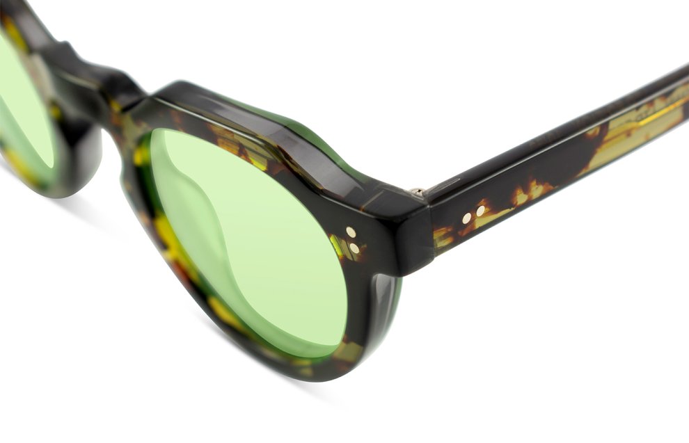 Lesca Lunetier x Ottica Tullino - Crown Panto 8 mm green - Limited Edition